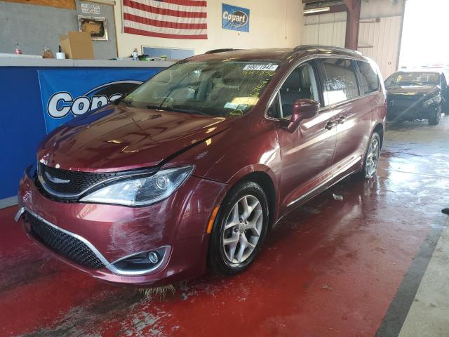 2C4RC1BG0HR541856 - 2017 CHRYSLER PACIFICA T BURGUNDY photo 2