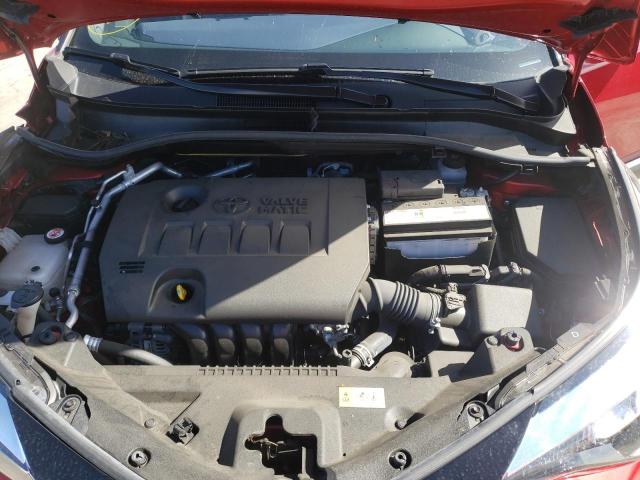 JTNKHMBX2L1068555 - 2020 TOYOTA C-HR XLE RED photo 7