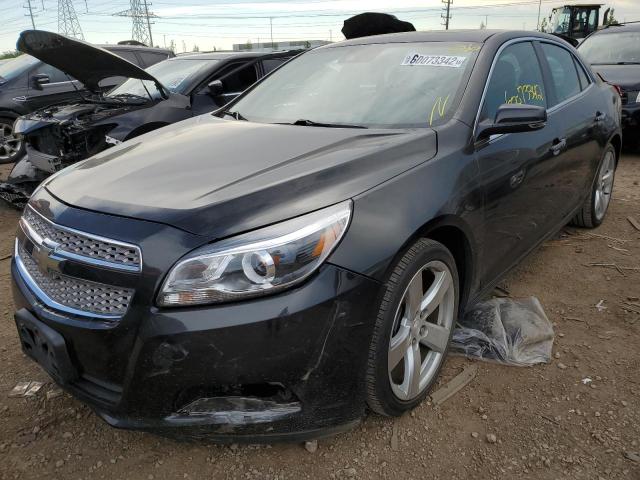 1G11J5SX7DF189816 - 2013 CHEVROLET MALIBU LTZ შავი ფოტო 2