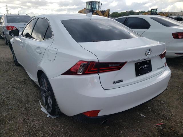 JTHBA1D22G5038154 - 2016 LEXUS IS 200T WHITE photo 3