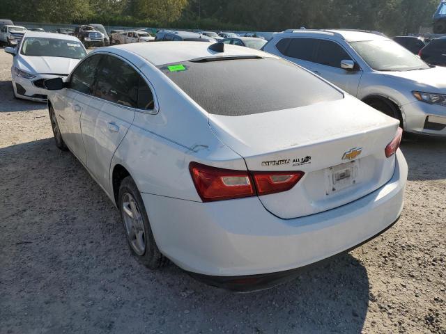 1G1ZB5STXJF290034 - 2018 CHEVROLET MALIBU LS WHITE photo 3