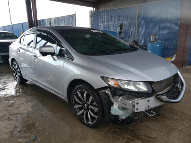 19XFB2F96FE080426 - 2015 HONDA CIVIC EXL 银色 照片 1