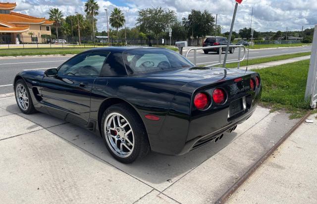 1G1YY12S735114206 - 2003 CHEVROLET CORVETTE Z BLACK photo 3