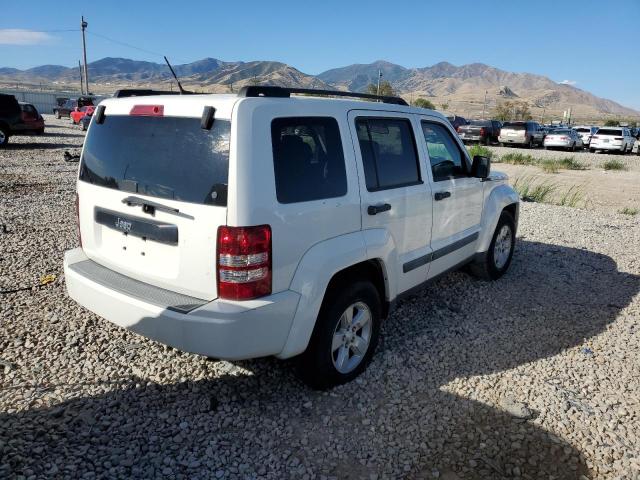 1J8GP28K99W549548 - 2009 JEEP LIBERTY SP WHITE photo 4