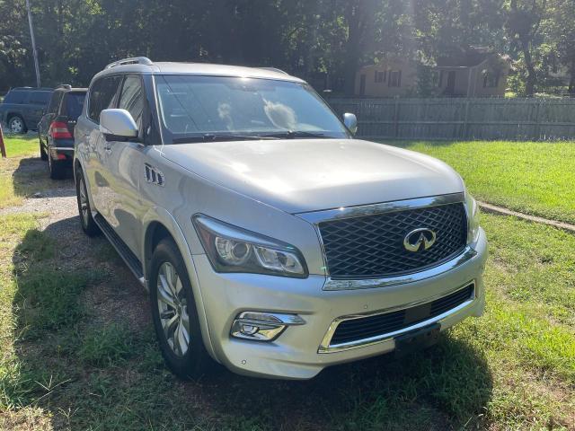 JN8AZ2NE8G9123677 - 2016 INFINITI QX80 SILVER photo 1