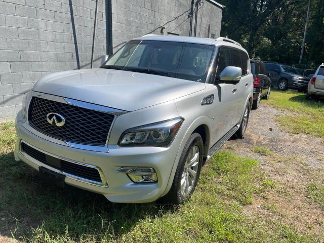 JN8AZ2NE8G9123677 - 2016 INFINITI QX80 SILVER photo 2