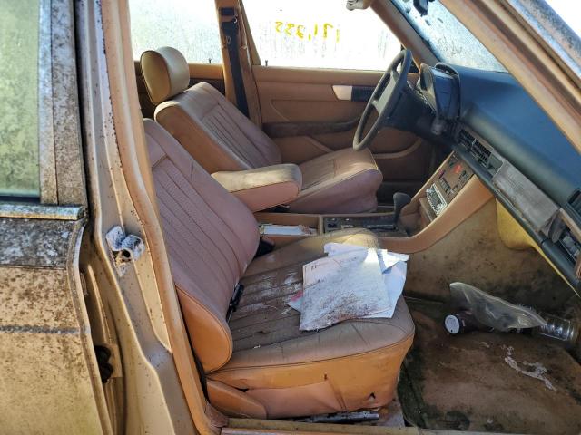 WDBCA32C2FA121648 - 1985 MERCEDES-BENZ 380 SE TAN photo 5