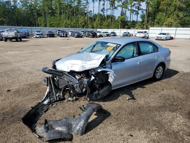 3VW2K7AJ8DM268605 - 2013 VOLKSWAGEN JETTA BASE SILVER photo 2
