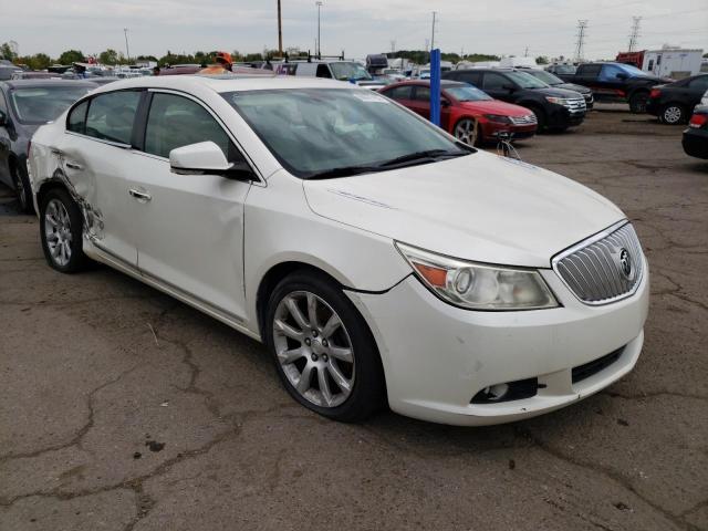 1G4GJ5G37CF303055 - 2012 BUICK LACROSSE T WHITE photo 1