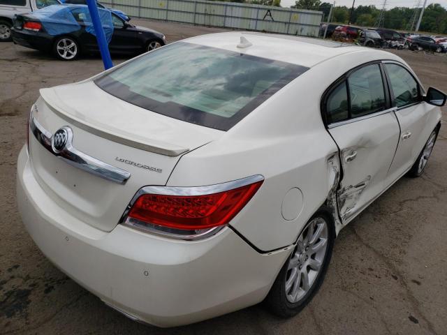 1G4GJ5G37CF303055 - 2012 BUICK LACROSSE T WHITE photo 4