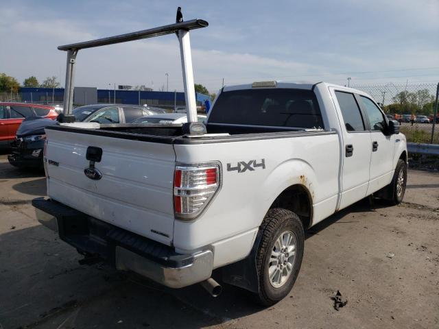 1FTVW1EFXDKF23186 - 2013 FORD F150 SUPER WHITE photo 4