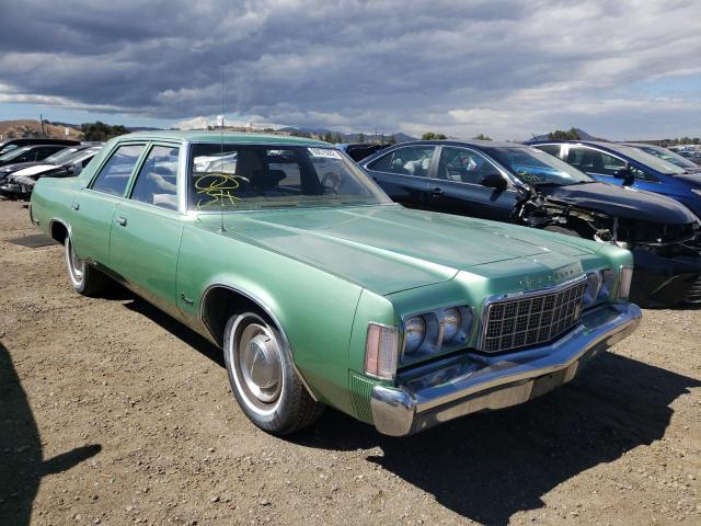 CL41M4C196402 - 1982 CHRYSLER NEWPORT GREEN photo 1