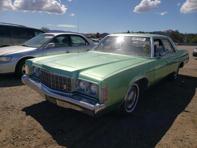 CL41M4C196402 - 1982 CHRYSLER NEWPORT GREEN photo 2