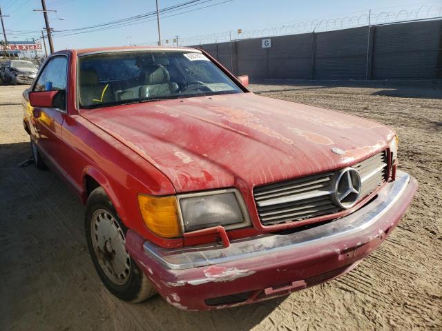 WDBCA45D4JA389006 - 1988 MERCEDES-BENZ 560 SEC RED photo 1