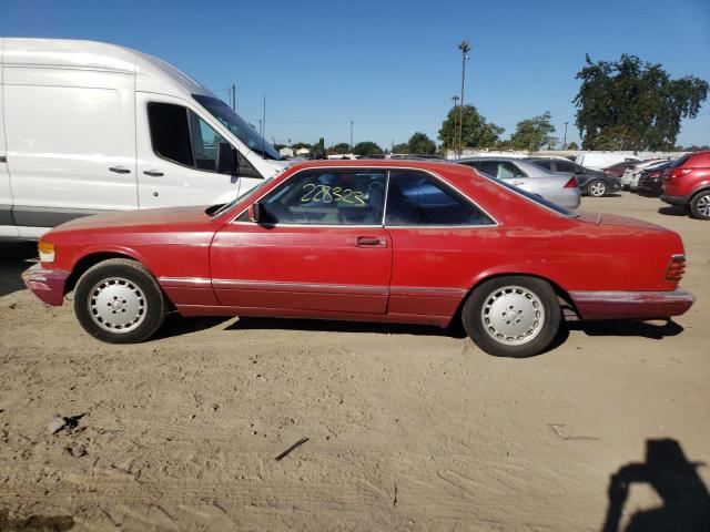 WDBCA45D4JA389006 - 1988 MERCEDES-BENZ 560 SEC RED photo 10