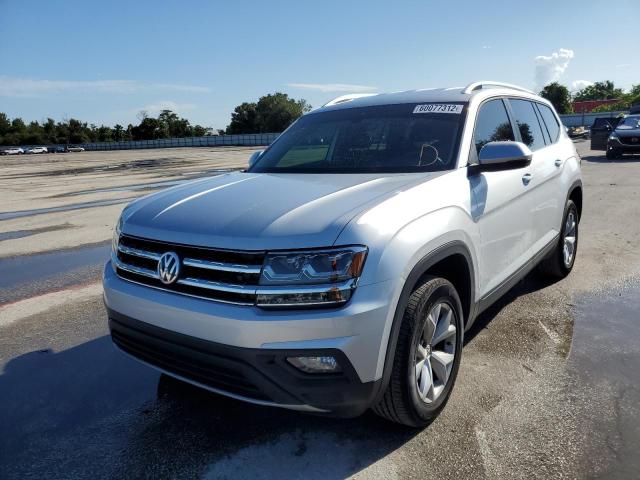 1V2DR2CA8JC513180 - 2018 VOLKSWAGEN ATLAS SE SILVER photo 2