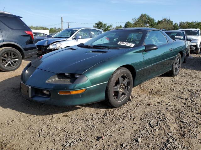 2G1FP22K6V2101185 - 1997 CHEVROLET CAMARO BAS GREEN photo 2