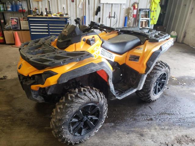 3JBLGAU43KJ000011 - 2019 CAN-AM OUTLANDER ORANGE photo 2