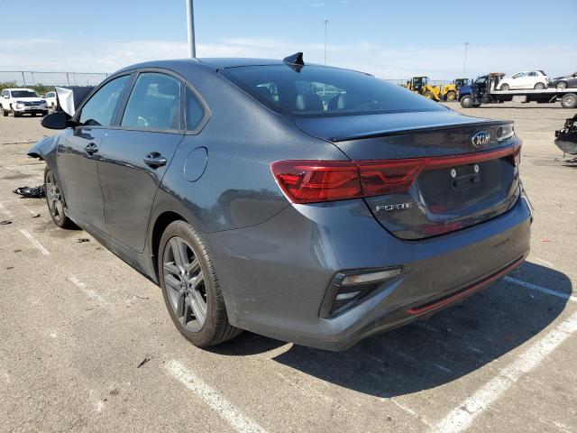 3KPF34AD5ME263463 - 2021 KIA FORTE GT L GRAY photo 3