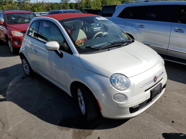 3C3CFFDR4ET239945 - 2014 FIAT 500 POP WHITE photo 1