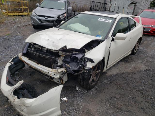 JH4DC53053C015144 - 2003 ACURA RSX TYPE-S WHITE photo 2