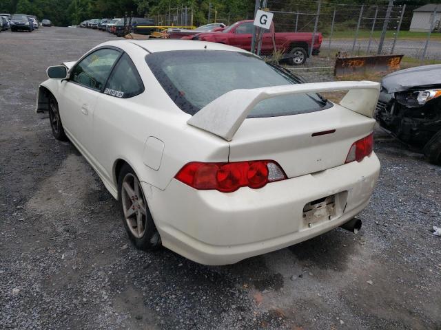 JH4DC53053C015144 - 2003 ACURA RSX TYPE-S WHITE photo 3