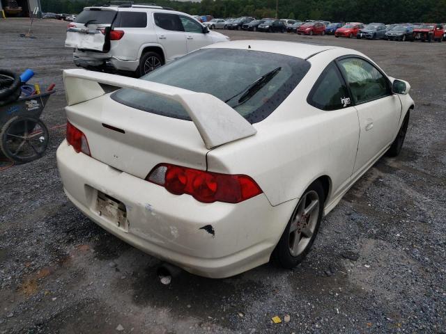 JH4DC53053C015144 - 2003 ACURA RSX TYPE-S WHITE photo 4