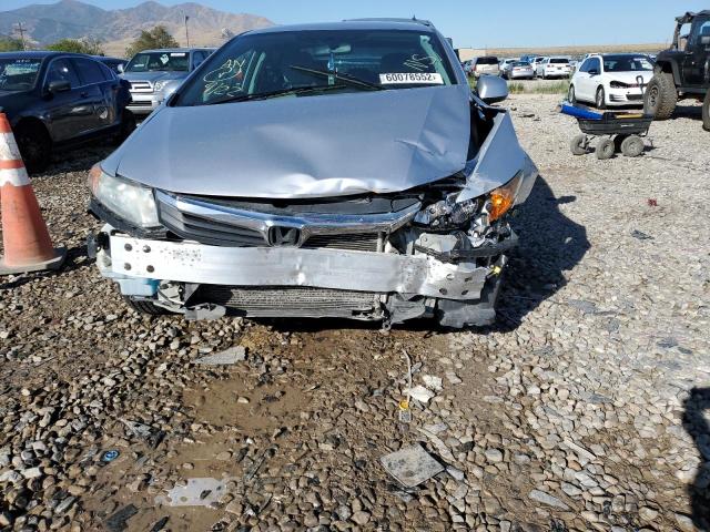 19XFB5F52CE002638 - 2012 HONDA CIVIC NATU SILVER photo 9