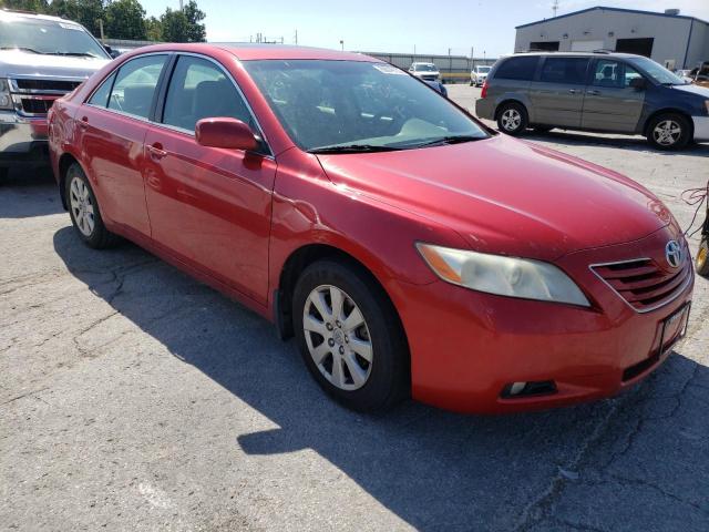 4T1BE46K47U061733 - 2007 TOYOTA CAMRY CE RED photo 1