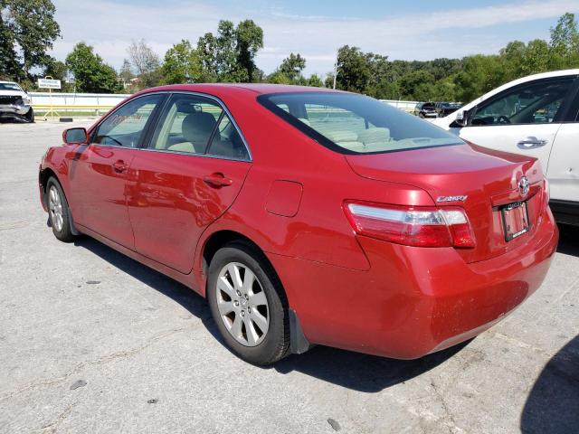 4T1BE46K47U061733 - 2007 TOYOTA CAMRY CE RED photo 3