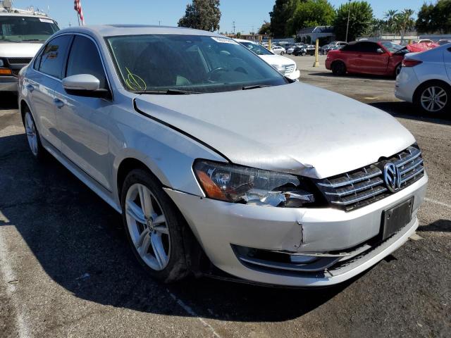 1VWCN7A31DC037351 - 2013 VOLKSWAGEN PASSAT SEL SILVER photo 1