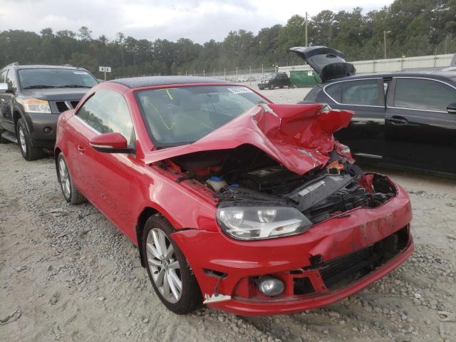 WVWBW8AH4DV003731 - 2013 VOLKSWAGEN EOS KOMFOR 红色 照片 1