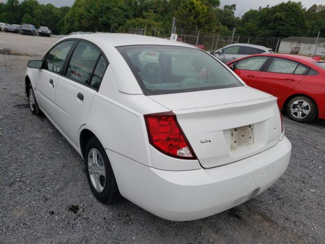 1G8AF52F85Z112088 - 2005 SATURN ION LEVEL WHITE photo 3