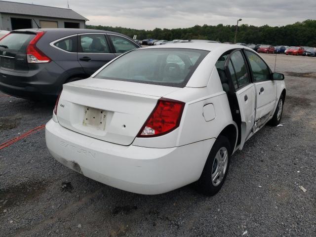 1G8AF52F85Z112088 - 2005 SATURN ION LEVEL WHITE photo 4