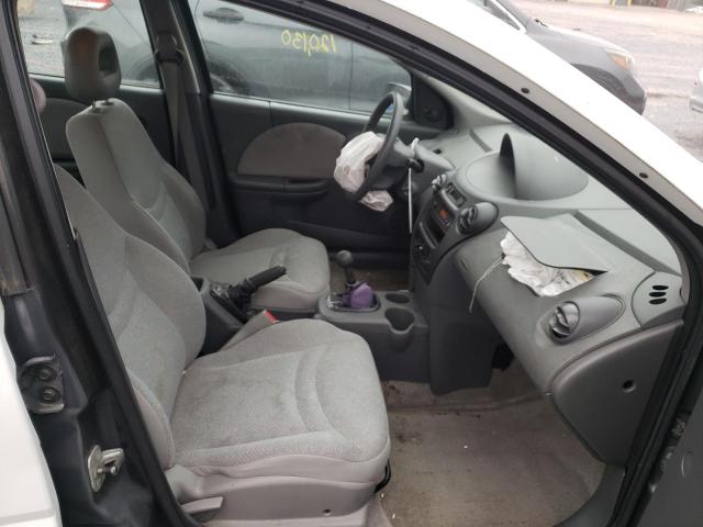 1G8AF52F85Z112088 - 2005 SATURN ION LEVEL WHITE photo 5