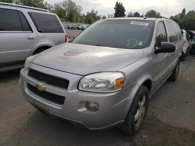 1GNDV23L35D202262 - 2005 CHEVROLET UPLANDER L SILVER photo 2