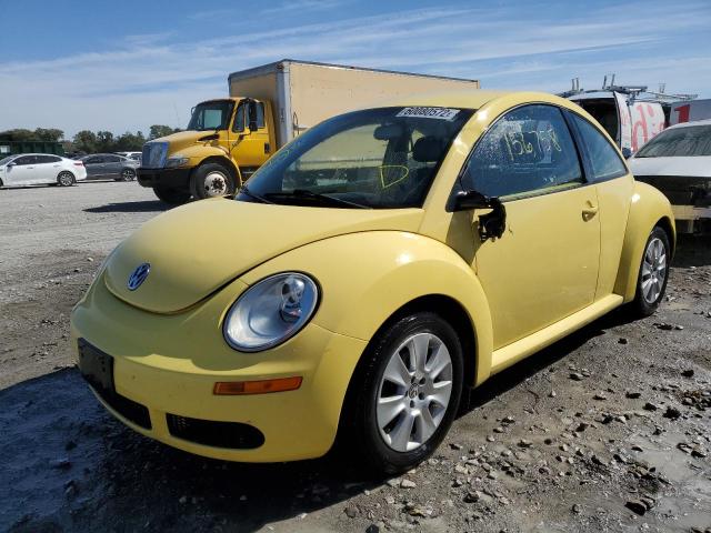 3VWPW31C79M501904 - 2009 VOLKSWAGEN NEW BEETLE 黄色 照片 2