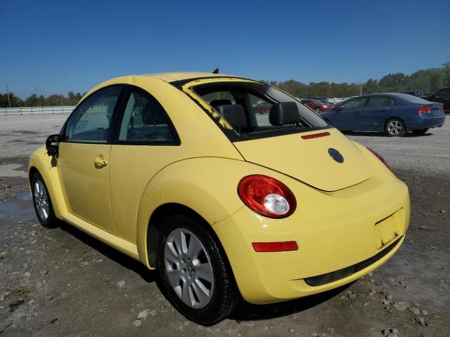 3VWPW31C79M501904 - 2009 VOLKSWAGEN NEW BEETLE 黄色 照片 3