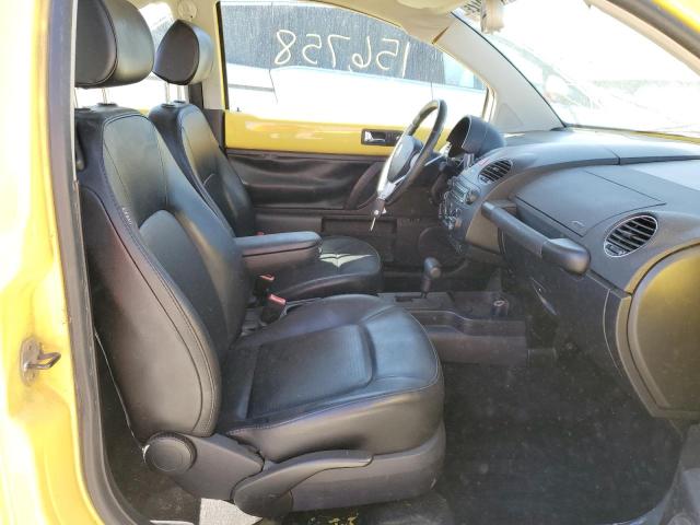 3VWPW31C79M501904 - 2009 VOLKSWAGEN NEW BEETLE 黄色 照片 5