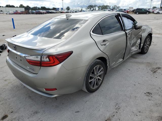 JTHBW1GG9G2111031 - 2016 LEXUS ES 300H TAN photo 4