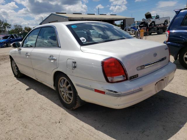 KMHFU45E42A204884 - 2002 HYUNDAI XG 350 WHITE photo 3