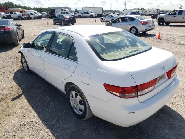 JHMCM56303C036322 - 2003 HONDA ACCORD LX WHITE photo 3