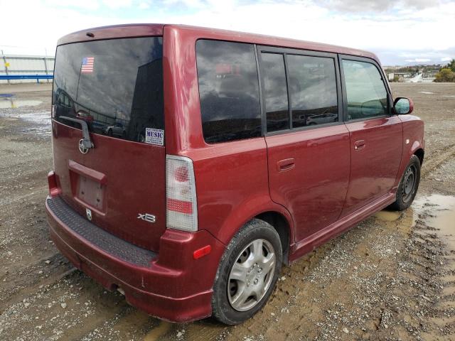 JTLKT324764085703 - 2006 TOYOTA SCION XB წითელი ფოტო 4