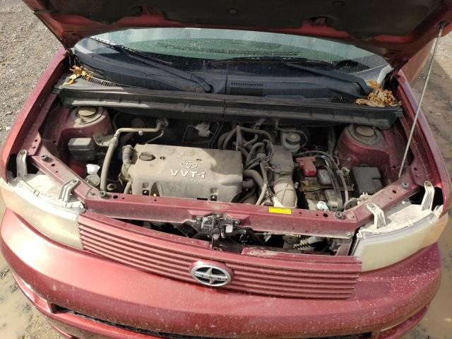 JTLKT324764085703 - 2006 TOYOTA SCION XB წითელი ფოტო 7