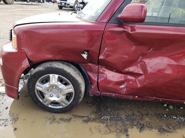 JTLKT324764085703 - 2006 TOYOTA SCION XB წითელი ფოტო 9