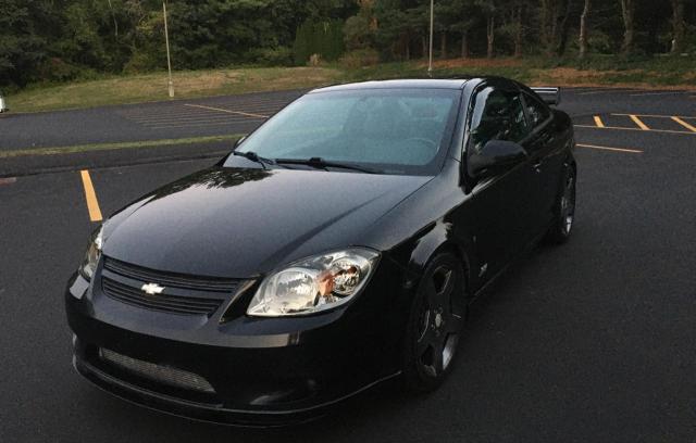 1G1AP14P967856936 - 2006 CHEVROLET COBALT SS BLACK photo 2