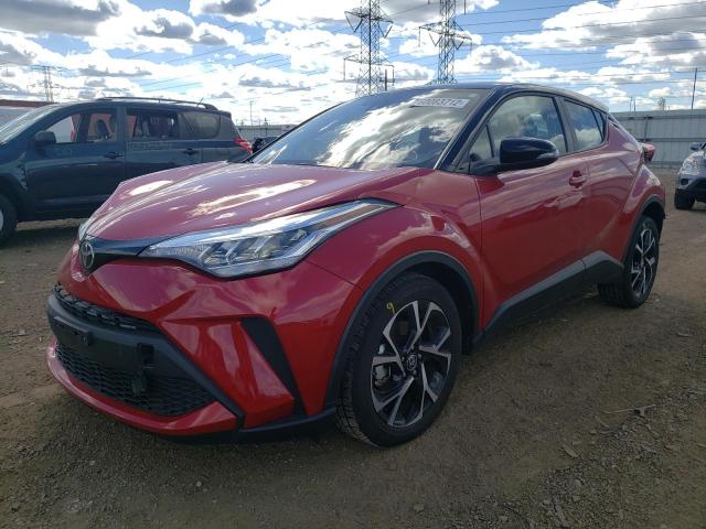 NMTKHMBXXLR118544 - 2020 TOYOTA C-HR XLE RED photo 2