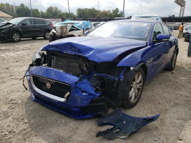 SAJAD4BG9HA961892 - 2017 JAGUAR XE PREMIUM BLUE photo 2