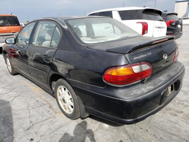 1G1NE52M0X6137444 - 1999 CHEVROLET MALIBU LS BLACK photo 3