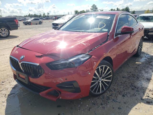 WBA73AK06L7G04527 - 2020 BMW 228XI RED photo 2